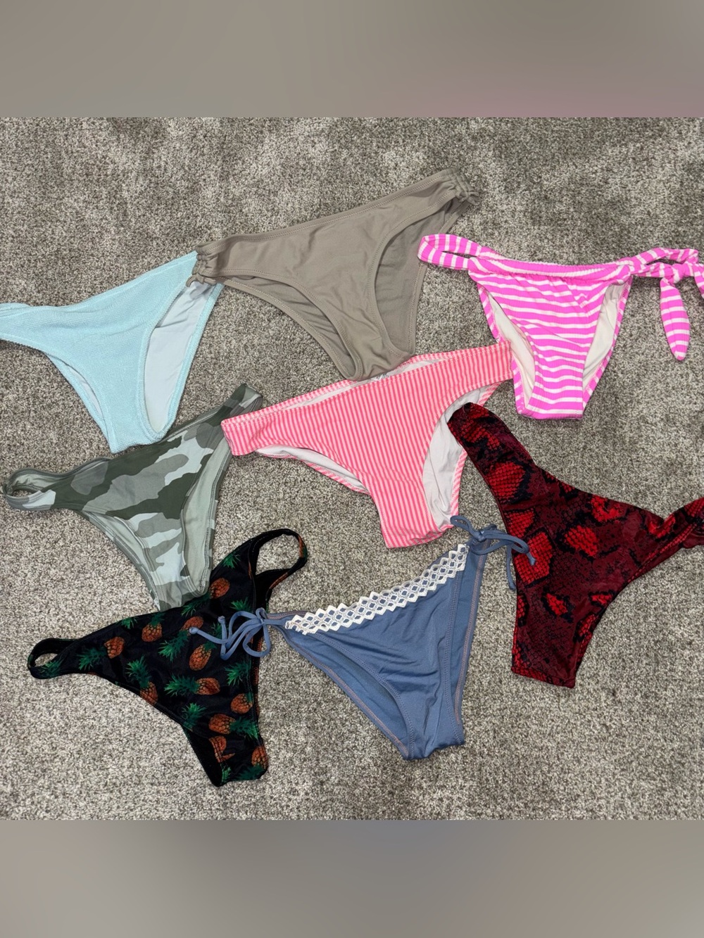 Mixed Bikini Bottoms Lot